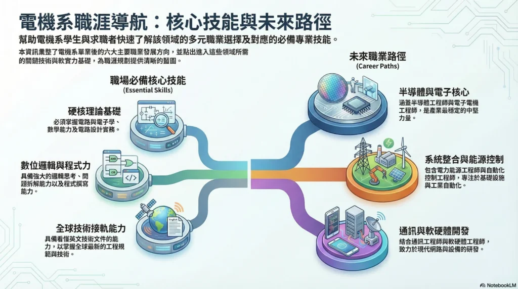 電機系學甚麼，電機系的技能與未來職業