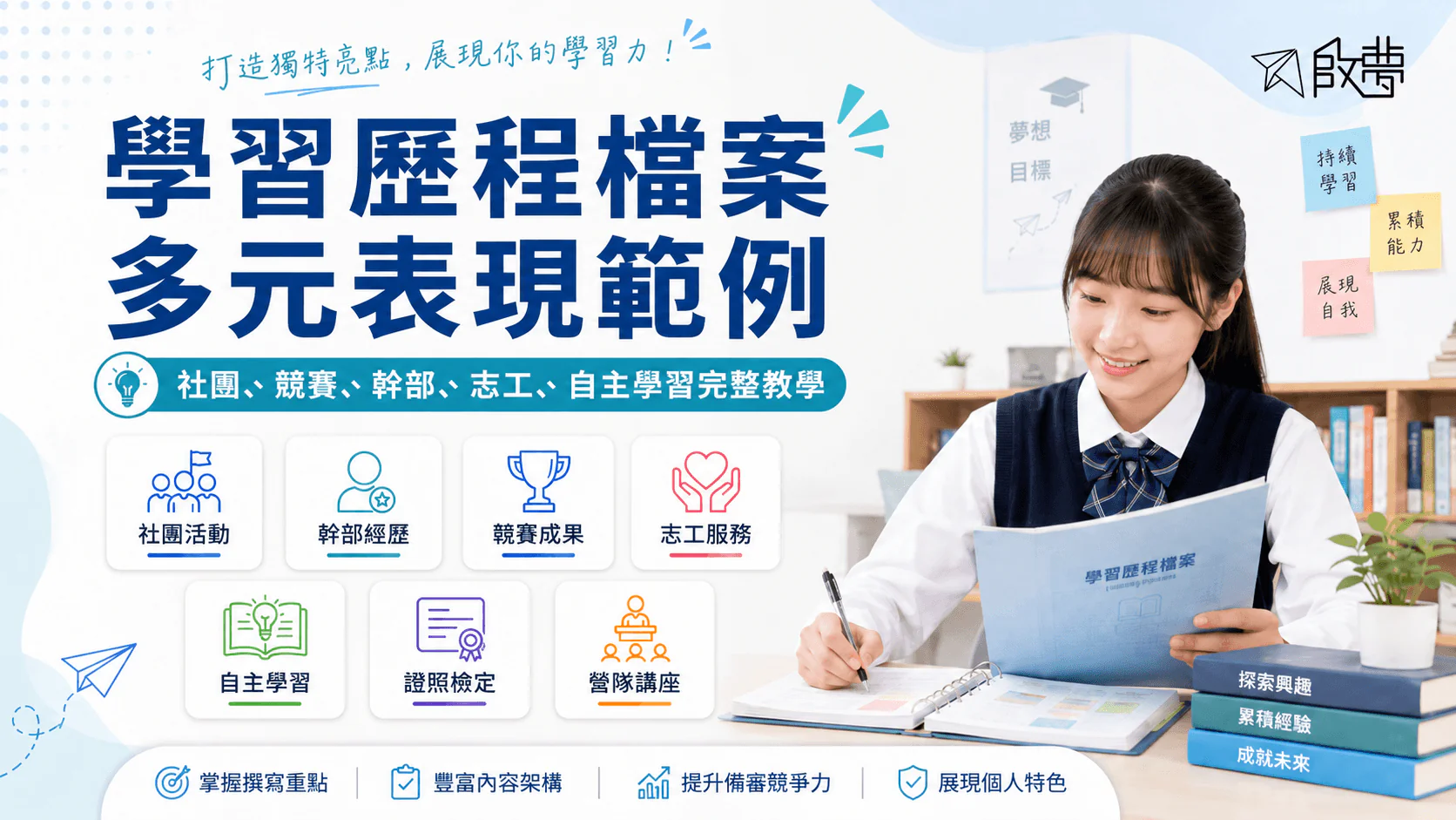 學習歷程檔案多元表現範例