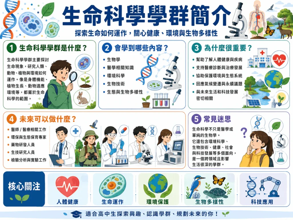 生命科學學群簡介