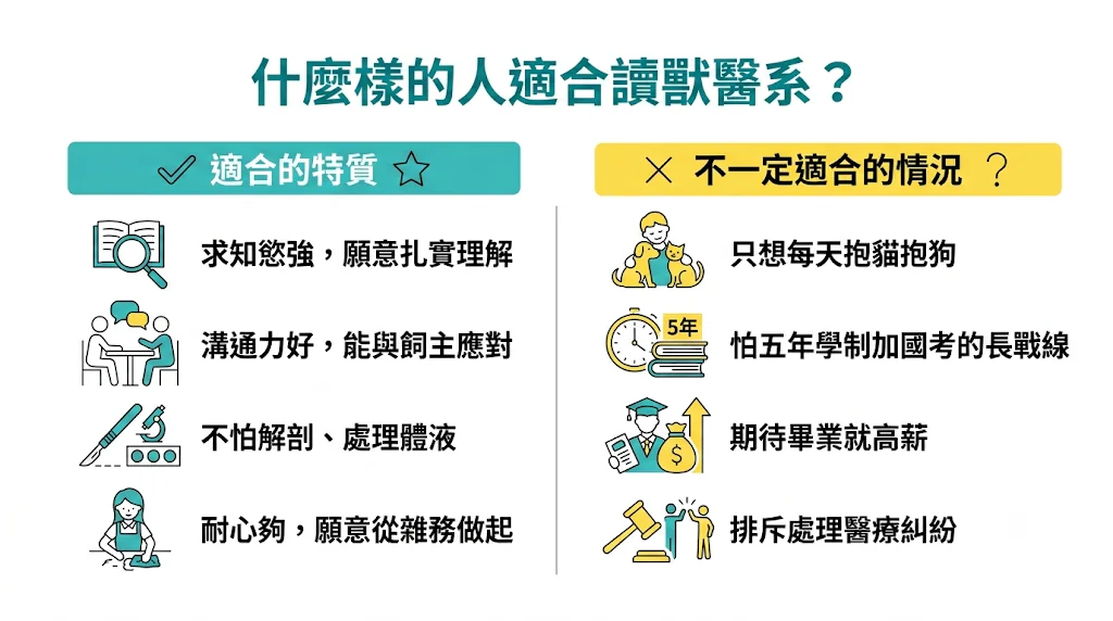 什麼樣的人適合讀獸醫系?