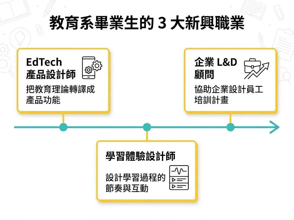 教育系畢業生的 3 大未來職業趨勢
