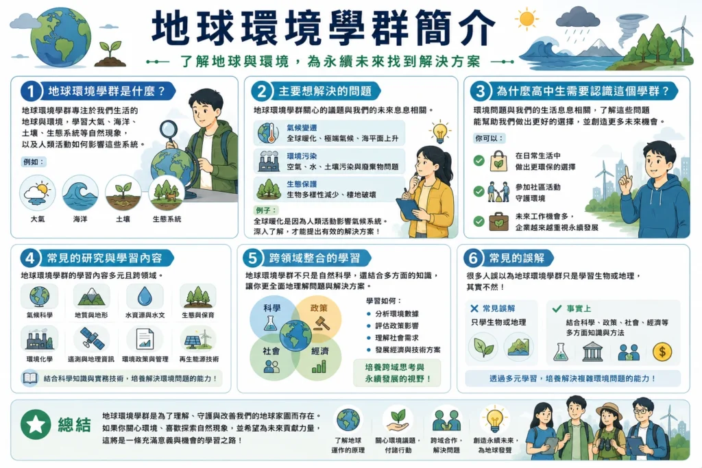 地球環境學群簡介