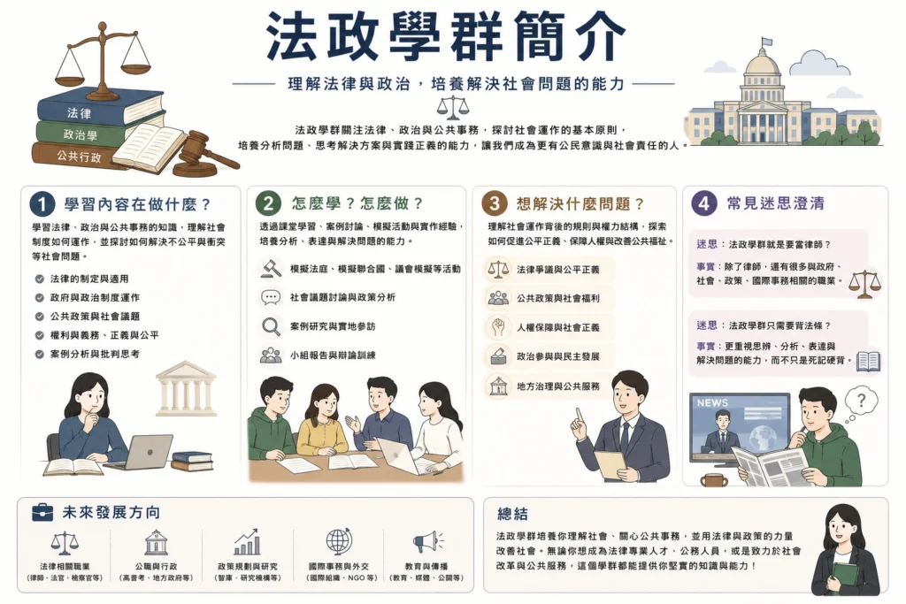 法政學群簡介