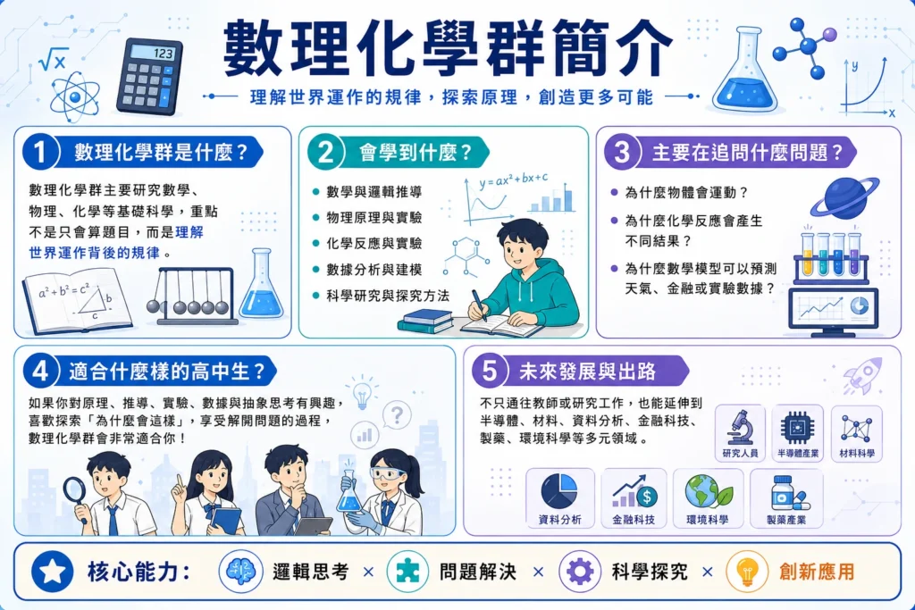 數理化學群簡介