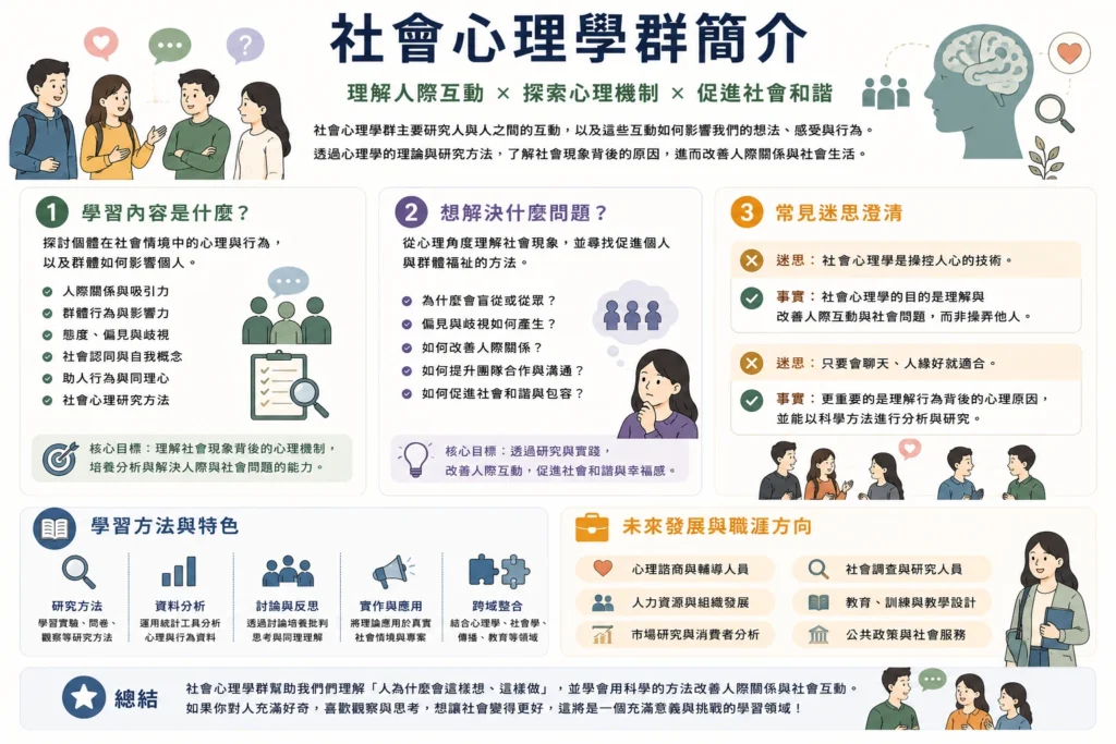 社會心理學群簡介