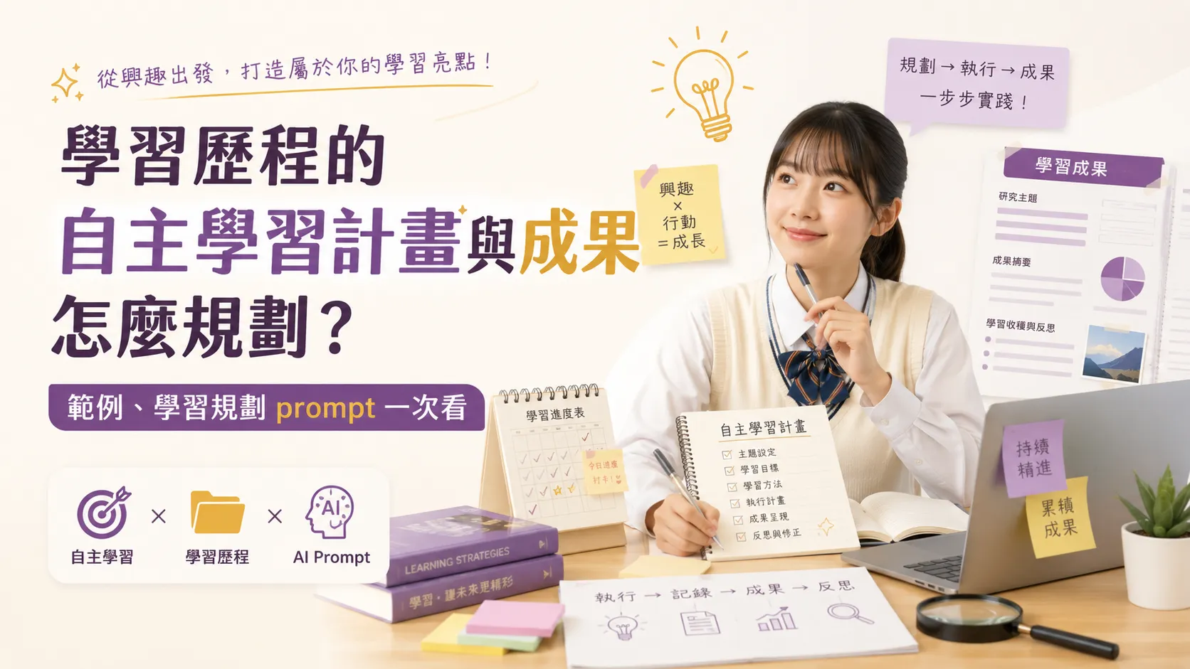 學習歷程自主學習計畫與成果