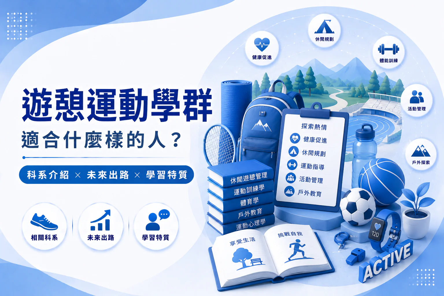 遊憩運動學群懶人包